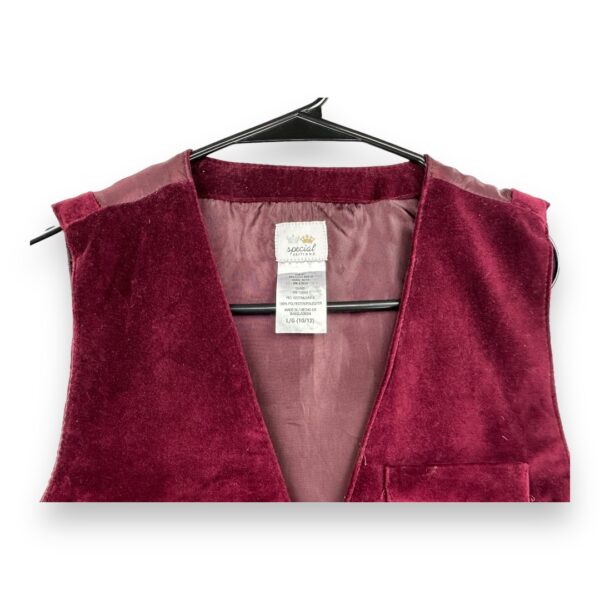 Special Editions Boy's Tuxedo Vest Size L (10/12) - Image 5